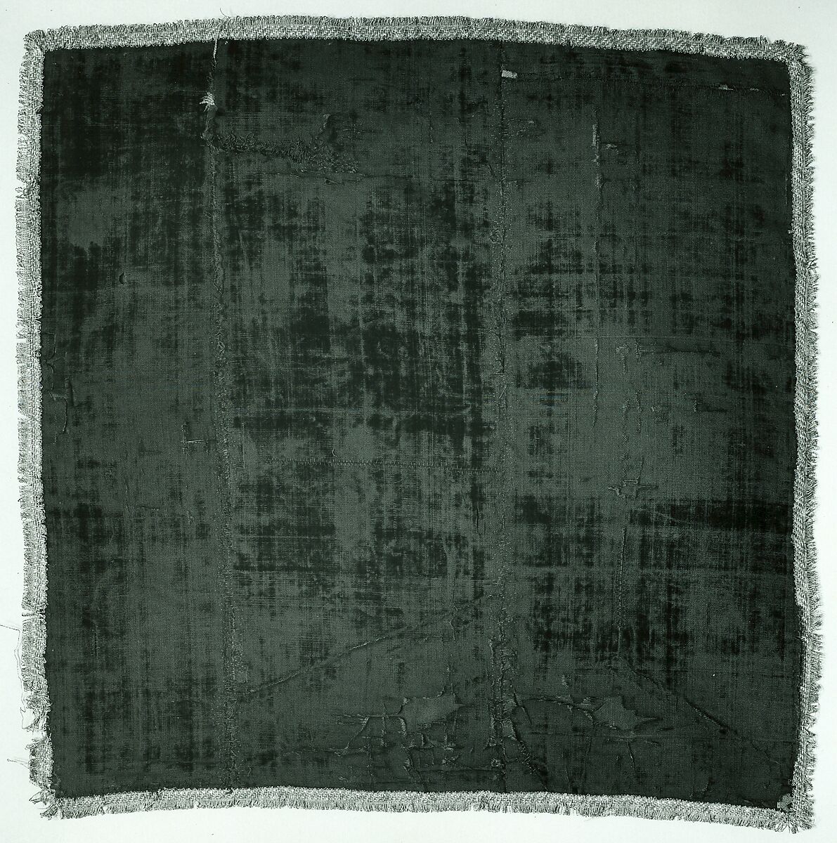 Cover, Silk; metal; cotton, Italian or Spanish 