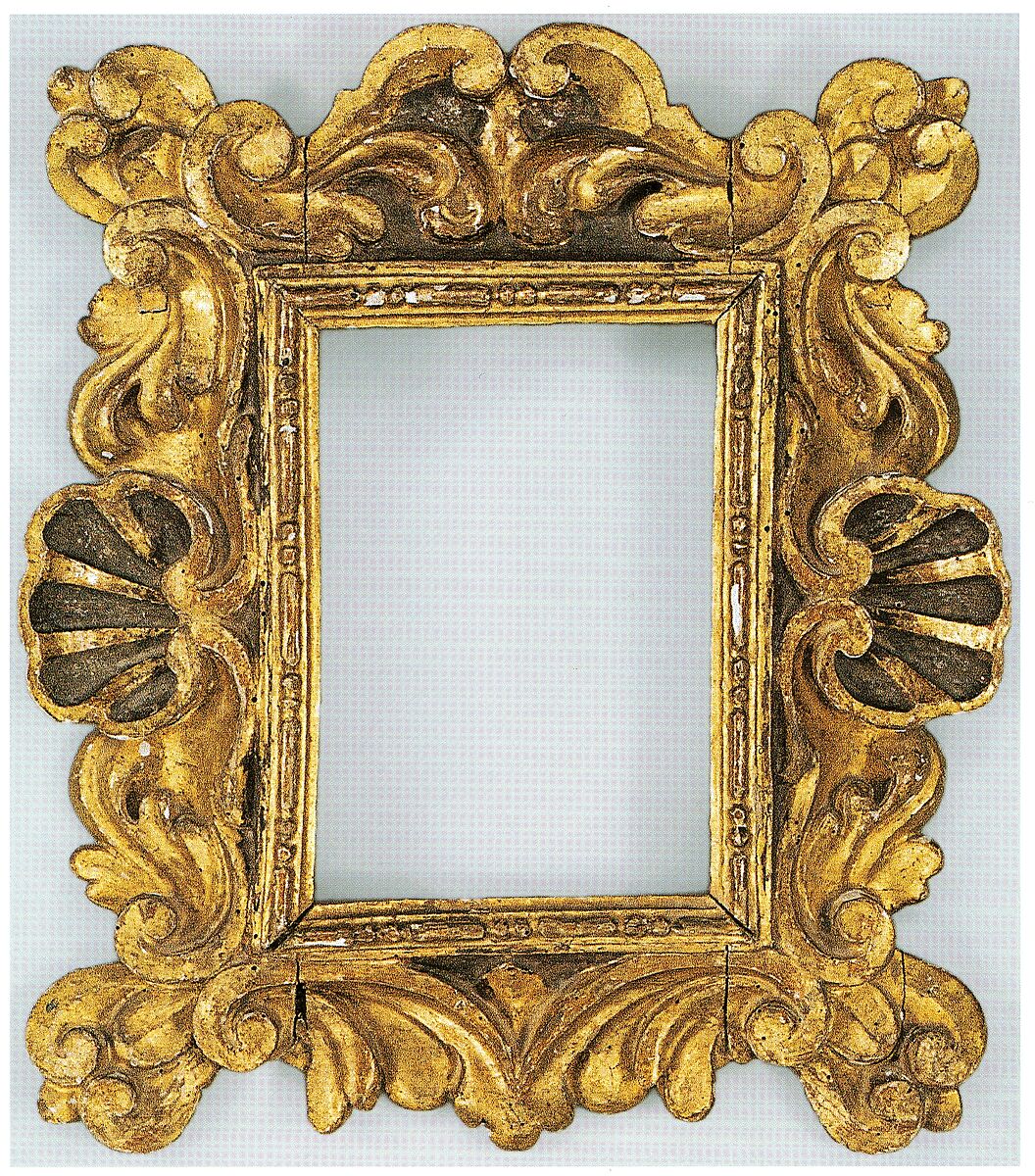Palatina-style frame, Poplar, Italian, Emilia (?) 