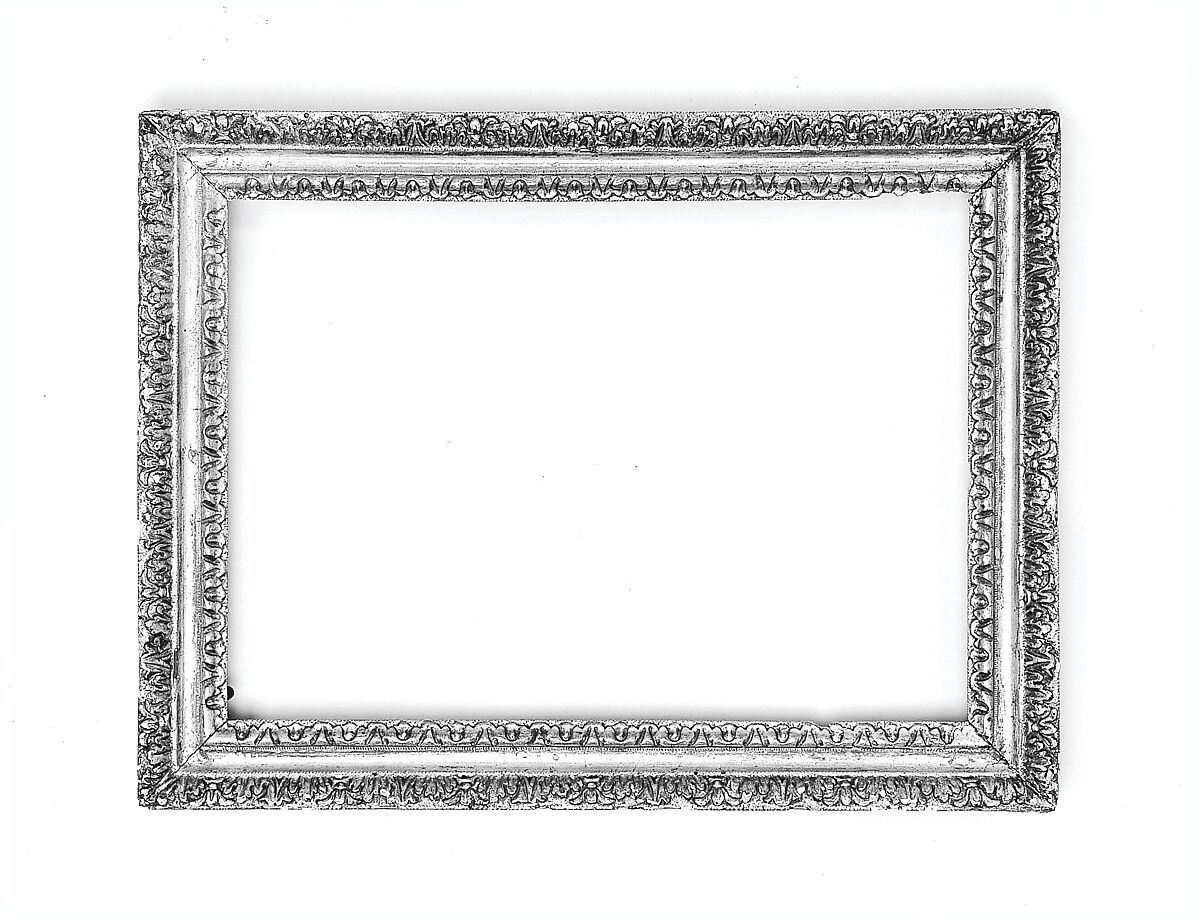 Ovolo frame, Lime (?). Oak feather keys., Southern France, or Piedmont 