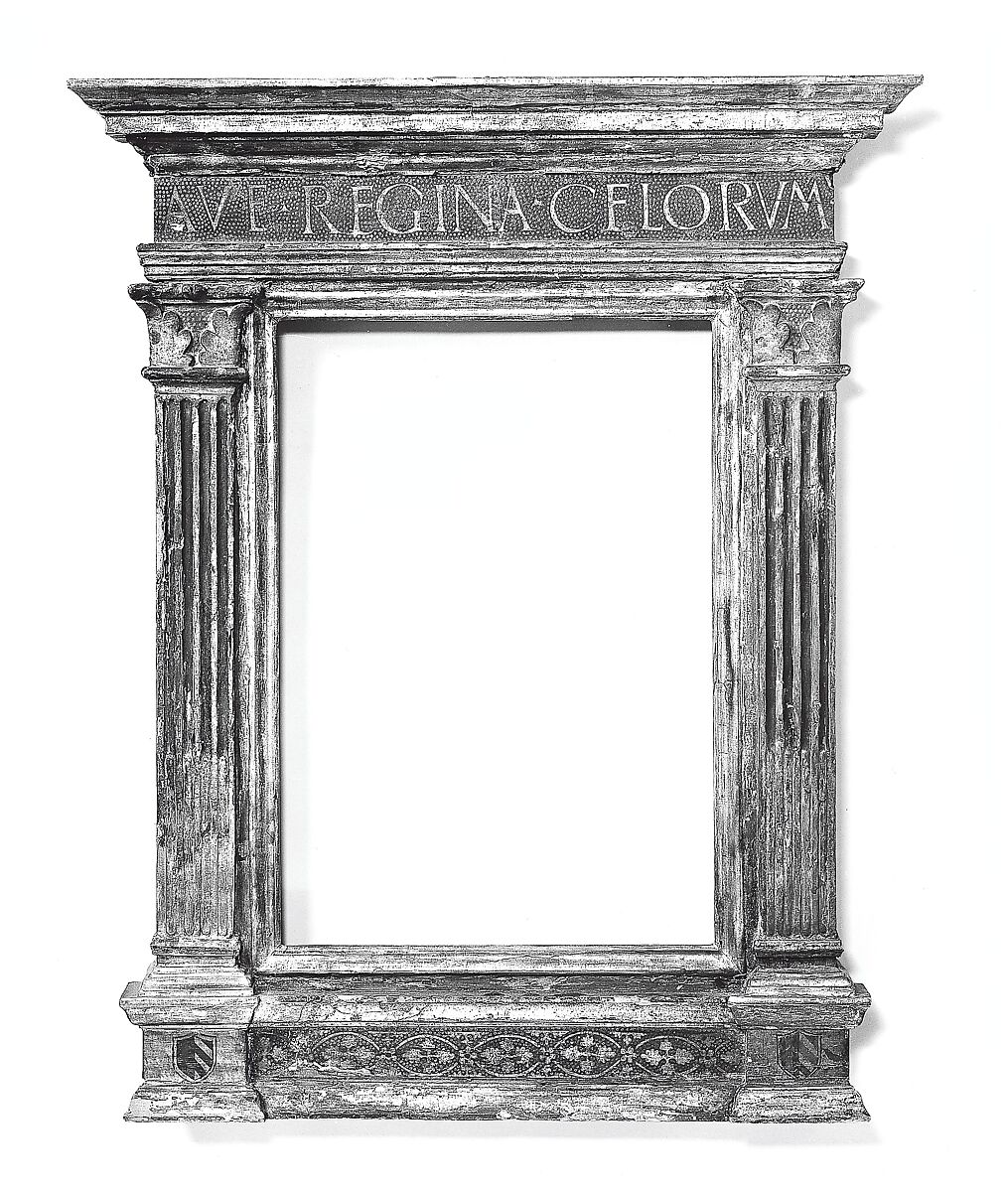 Tabernacle frame, Poplar, Italian, Tuscany 