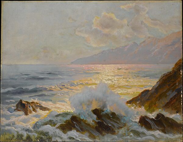 Maine Seascape, Constantin Alexandrovitch Westchiloff (Russian, St. Petersburg 1877–1945 New York State), Oil on canvas