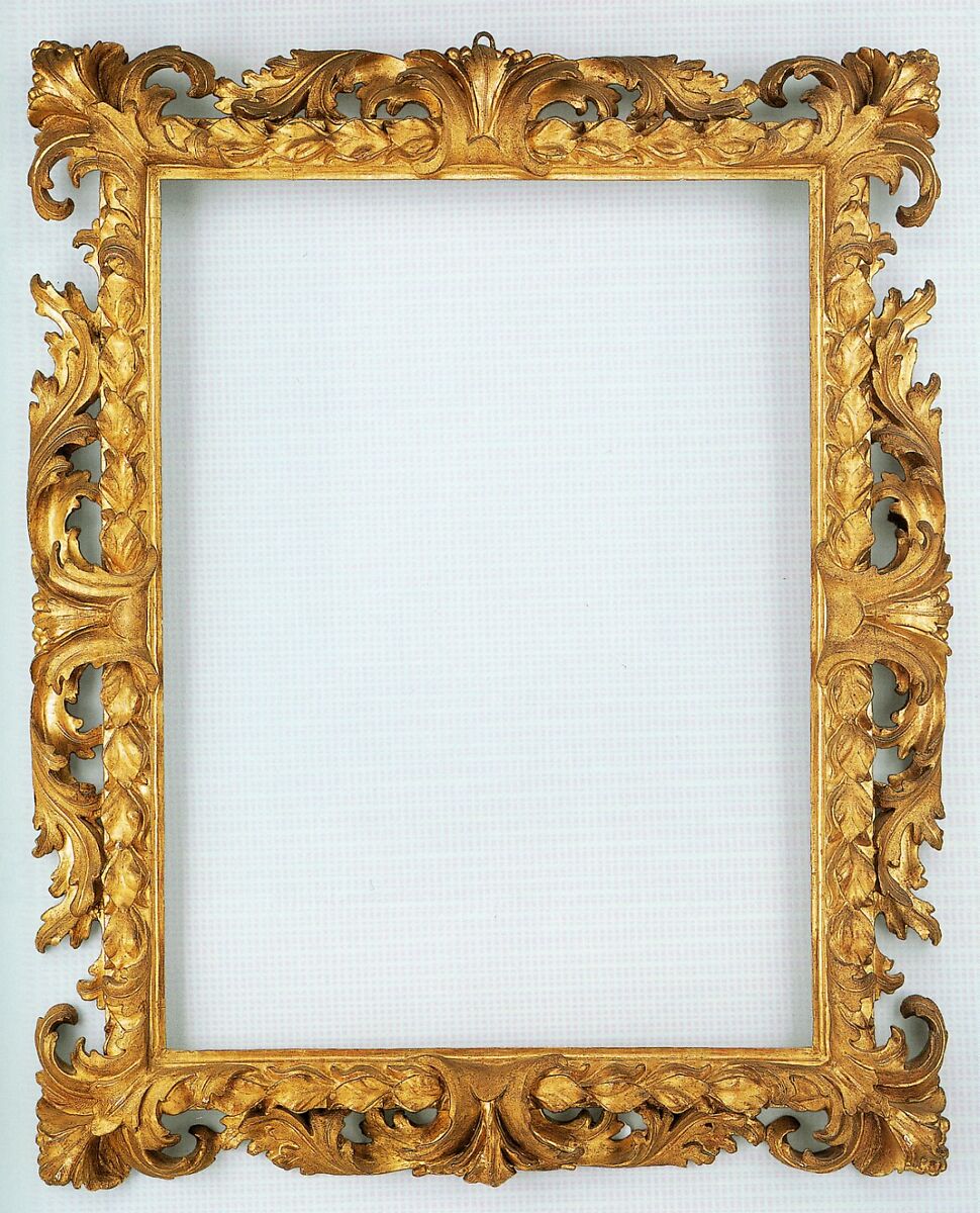 Pierced acanthus-leaf frame, Abete, Italian, Bologna 