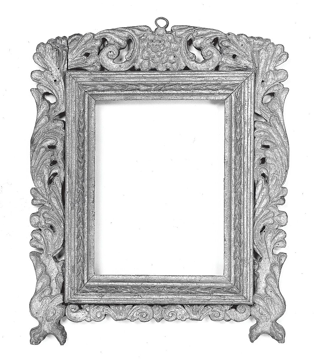 Mirror frame, Walnut, Northwest Spain (?) 