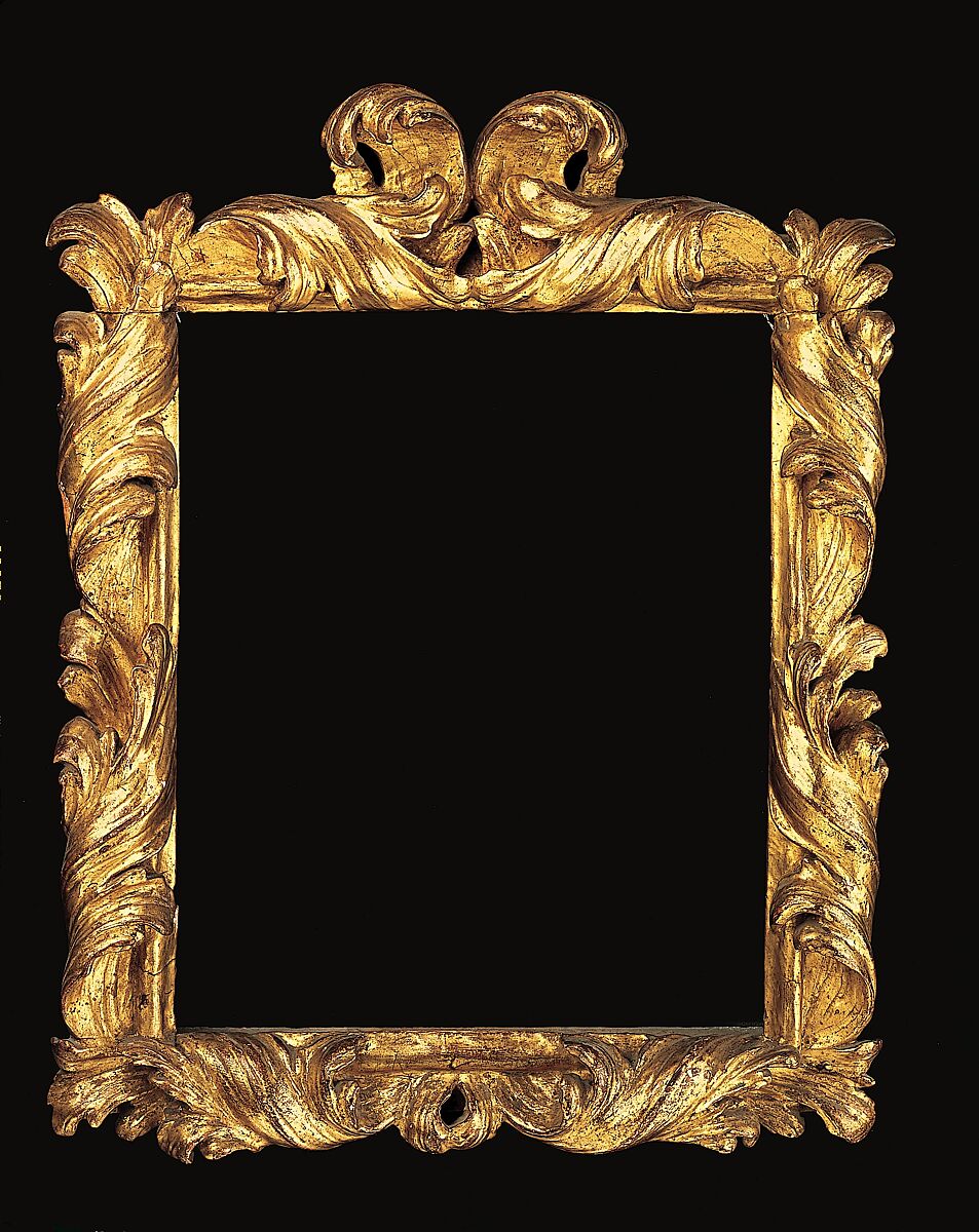 Astragal frame, Pine, Italian, Veneto 