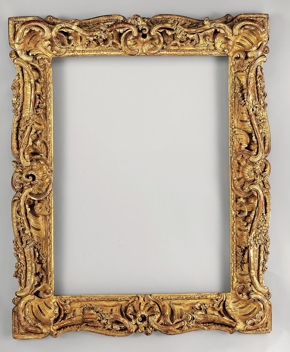 Swept frame, Oak lower moldings; pine upper moldings., British