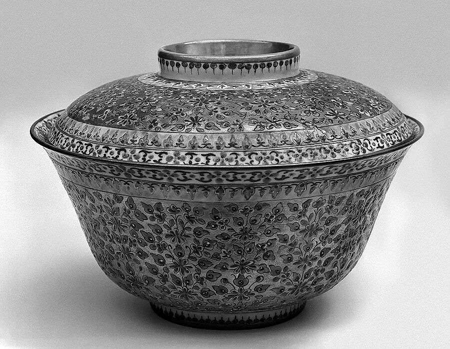 Bowl with Cover, Porcelain, China 