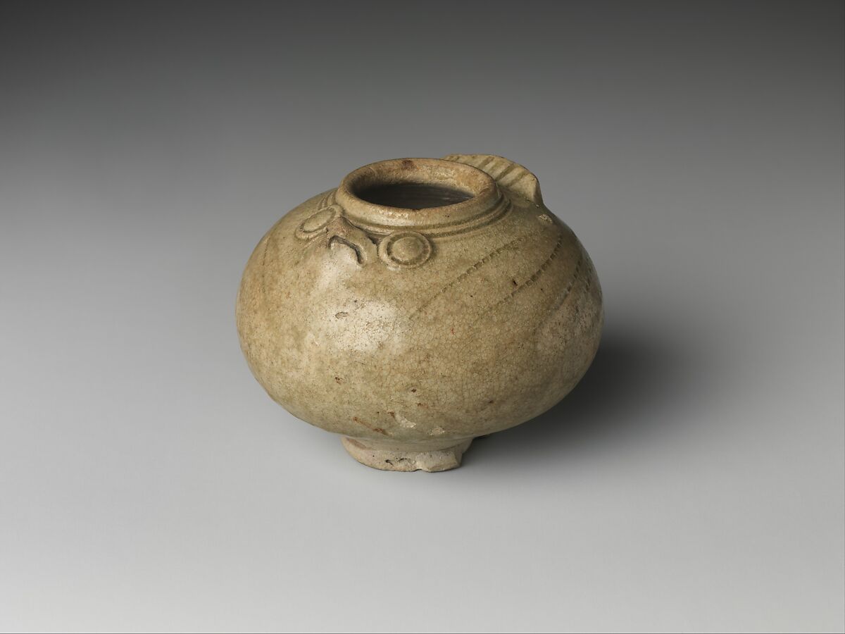 Pot, Gray stoneware (Yue ware), China