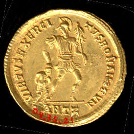 Gold Solidus of Julian (361–63), Gold, Byzantine