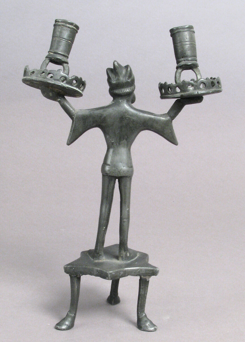 Candelabra, Pewter, German (?)