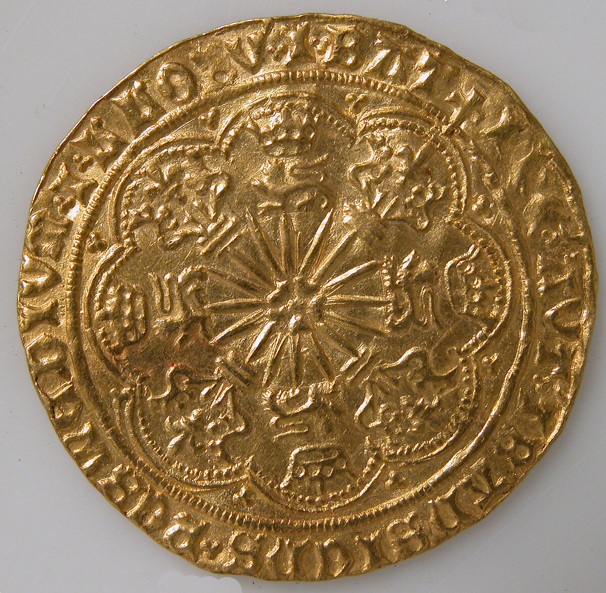 Rose Noble of Edward IV (1461-1483), Gold, British