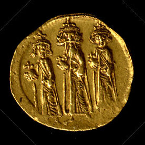 Solidus of Heraclius, Heraclius Constantine, and Heraclonas