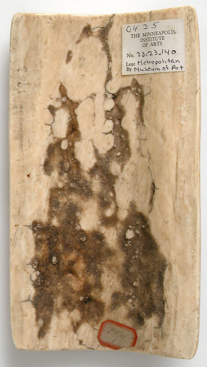 Panel with John the Baptist and other saints, Elephant ivory, European (Byzantine style)