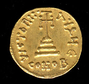 Gold Solidus of Constans II (641–68), Gold, Early Byzantine