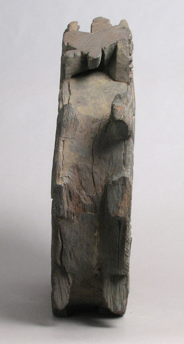 Boss or Volute, Oak with traces of polychromy and gilding, British or South Netherlandish