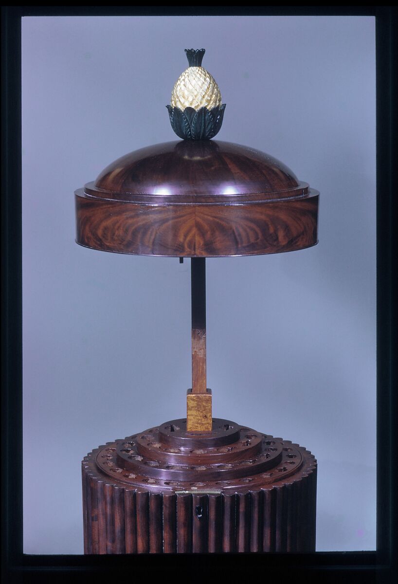 Knife Urn, Mahogany, mahogany veneer, white pine, tulip poplar, American