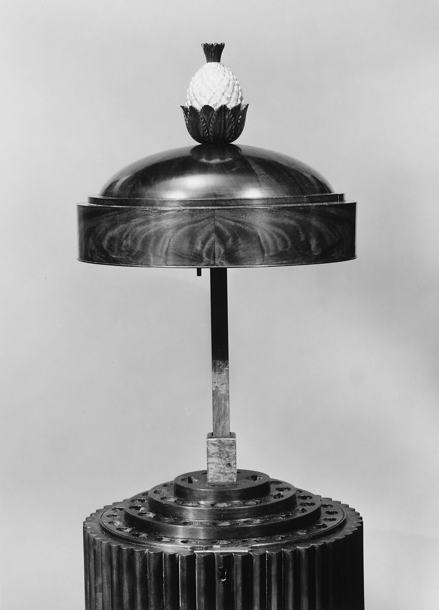 Knife Urn, Mahogany, mahogany veneer, white pine, tulip poplar, American