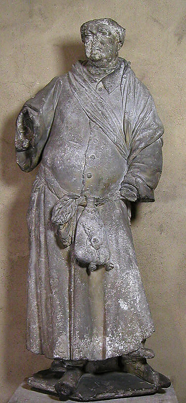 St. Cosmas or St. Damian (?), Sandstone, French 
