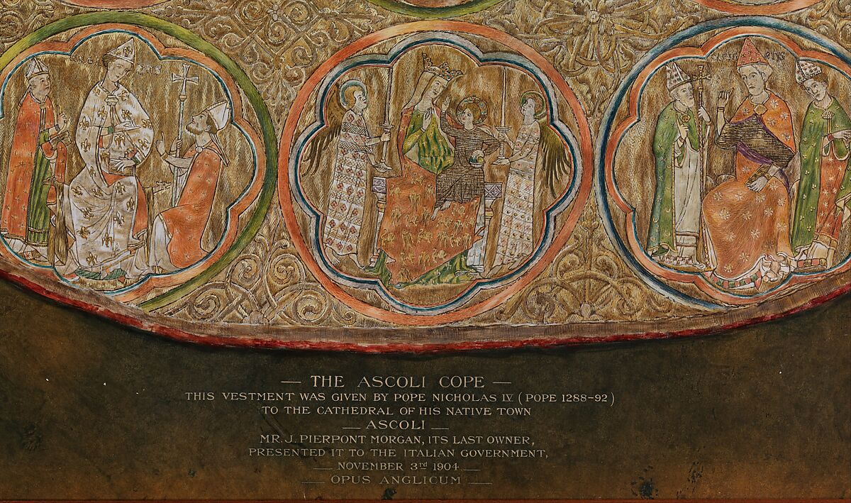 Ascoli Cope, Watercolor on paper, Italian