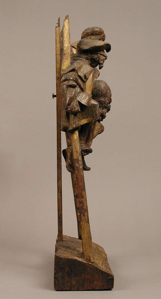 Descent from the Cross, Oak, polychromy and gilding, South Netherlandish