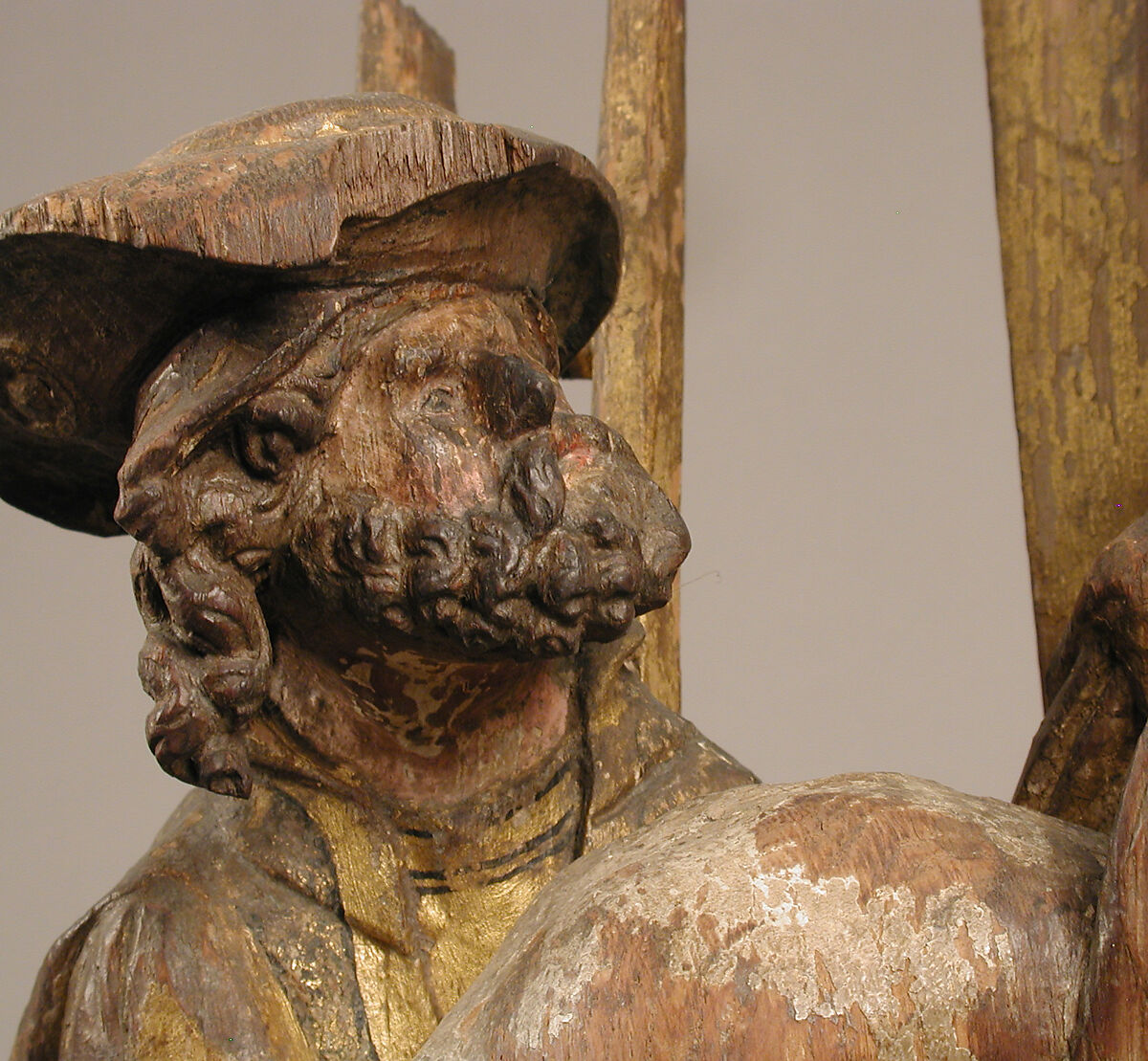 Descent from the Cross, Oak, polychromy and gilding, South Netherlandish