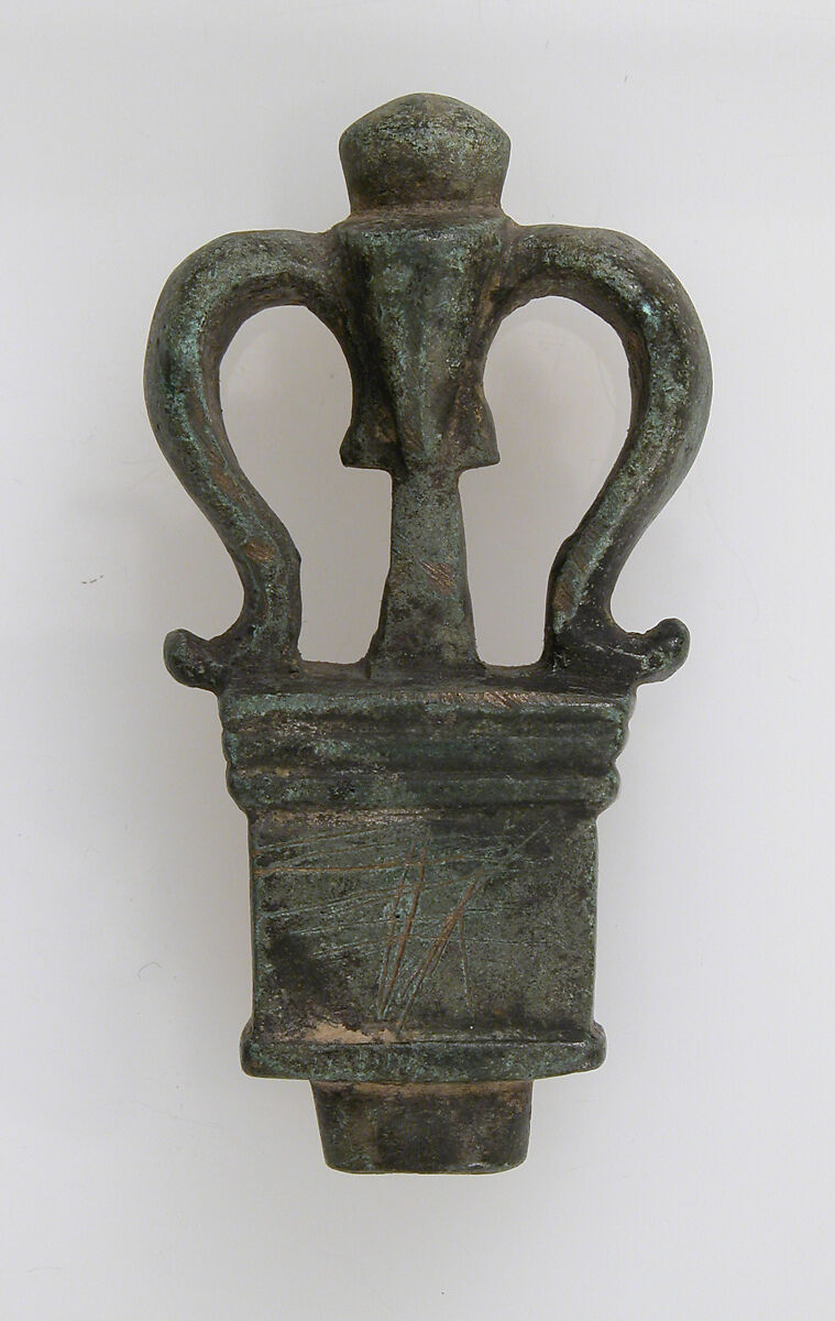 Key or Key Handle, Copper alloy, Roman 