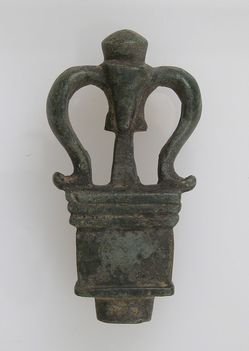 Key or Key Handle, Copper alloy, Roman
