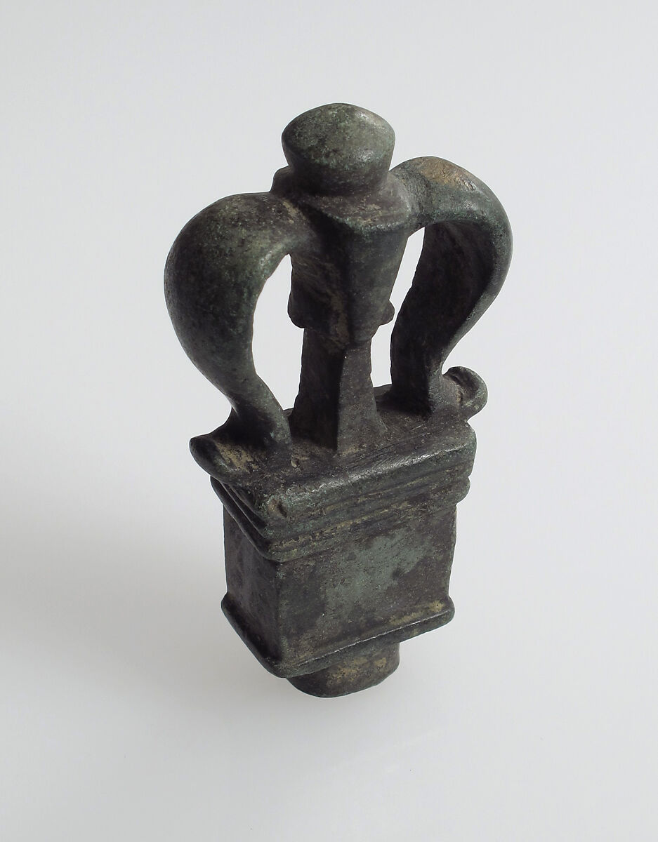 Key or Key Handle, Copper alloy, Roman