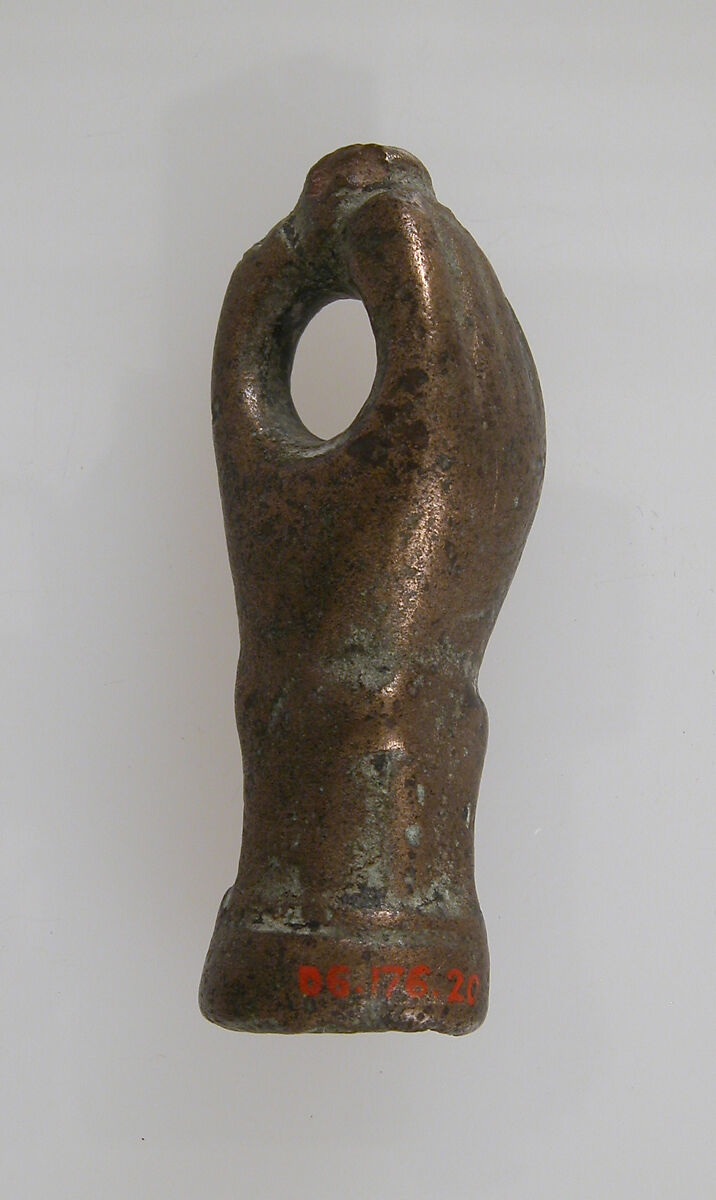 Key Handle, Copper alloy, Roman 