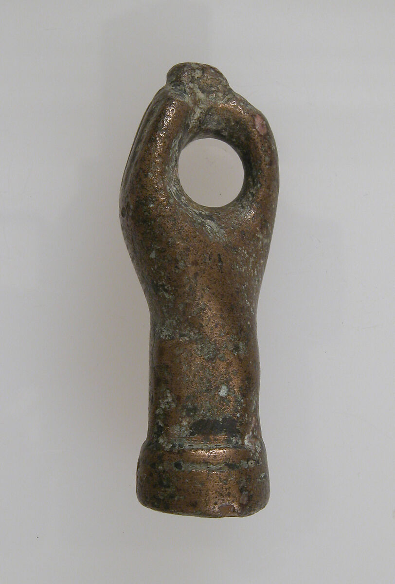 Key Handle, Copper alloy, Roman