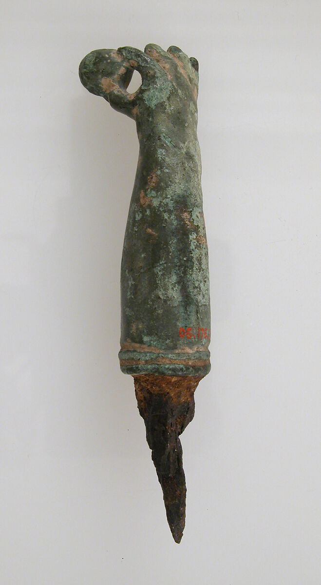 Key Handle, Copper alloy, Roman 