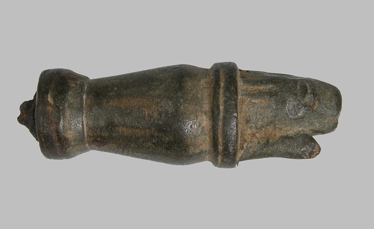 Key Handle, Copper alloy, iron, Roman 