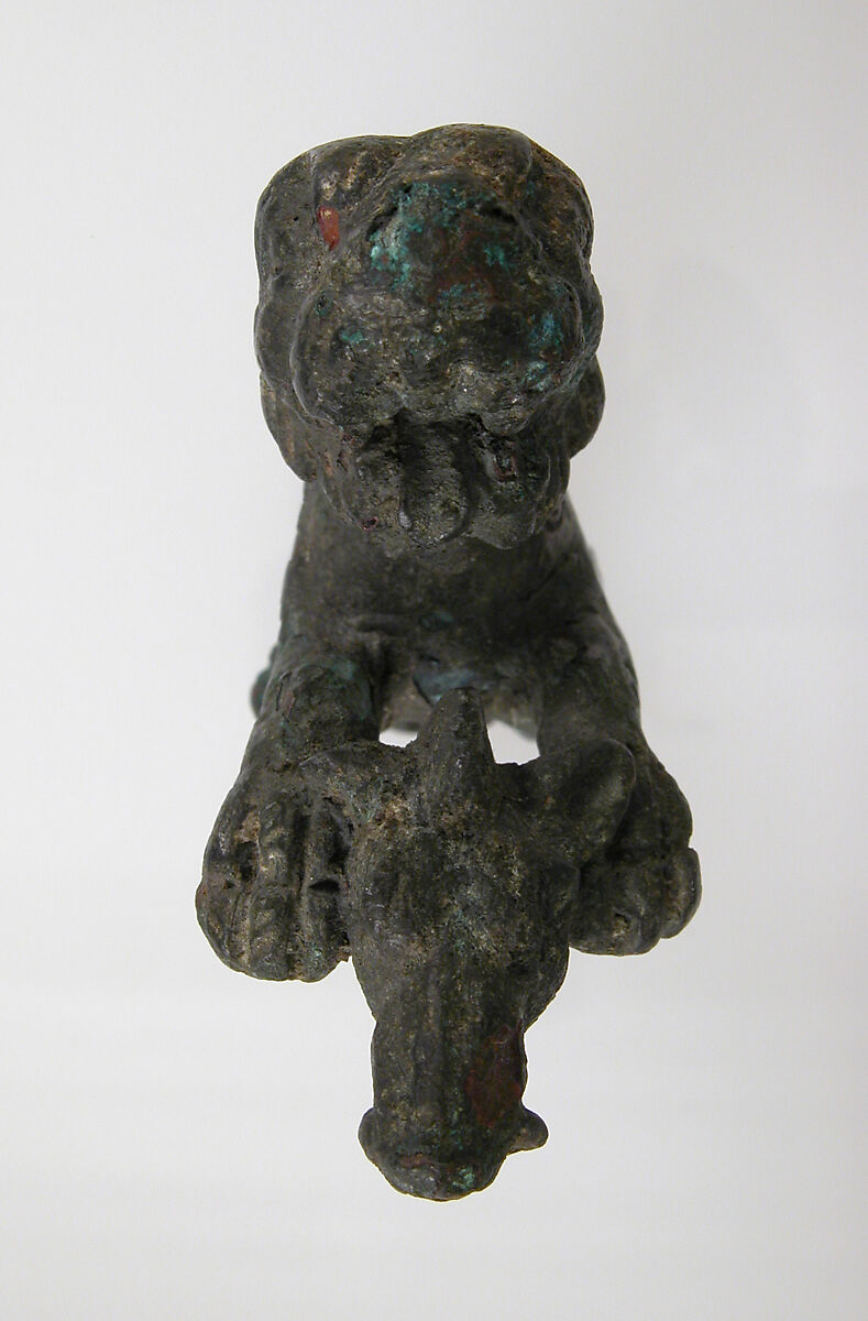 Key Handle or Knife Handle, Copper alloy, Roman