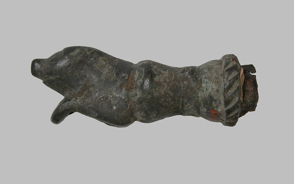 Key Handle, Copper alloy, Roman