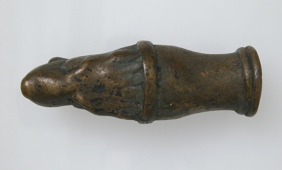 Key Handle, Copper alloy, Roman