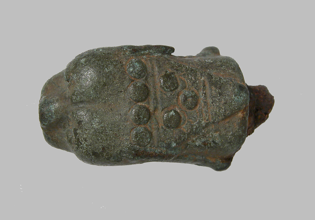 Key Handle, Copper alloy, iron, Roman