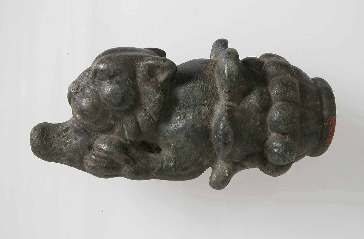Key Handle, Copper alloy, Roman