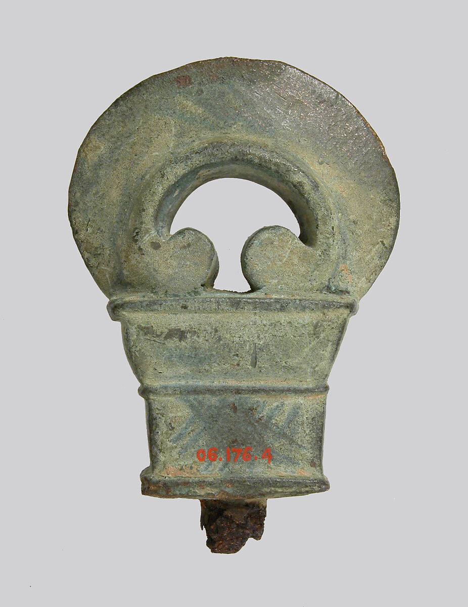 Key Handle, Copper alloy, Roman