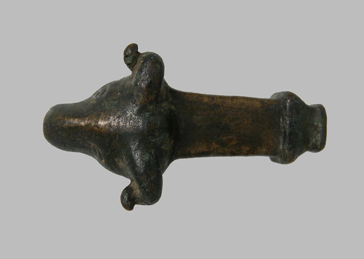 Key Handle, Copper alloy, Roman