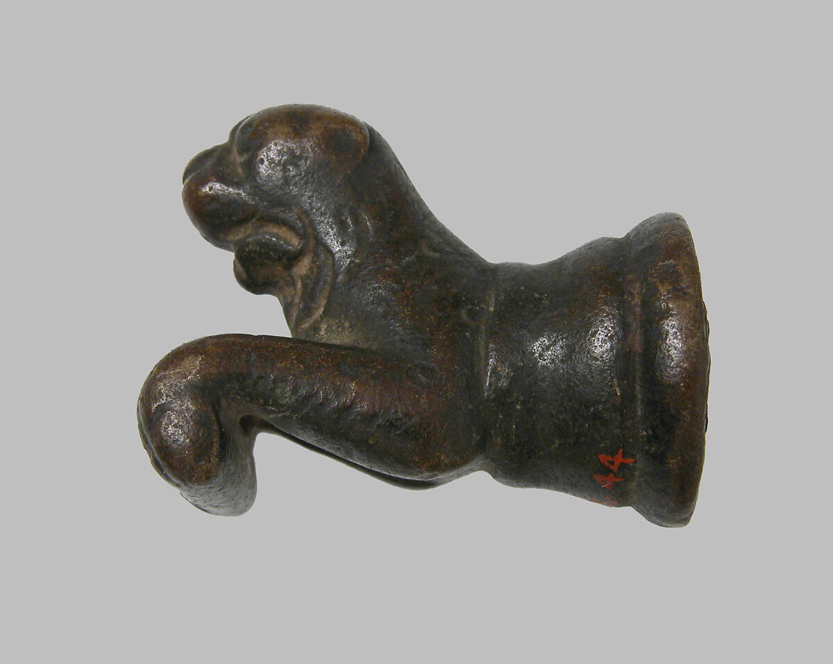 Key Handle, Copper alloy, Roman