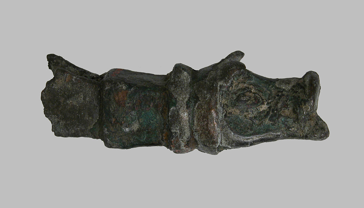 Key Handle, Copper alloy, Roman 