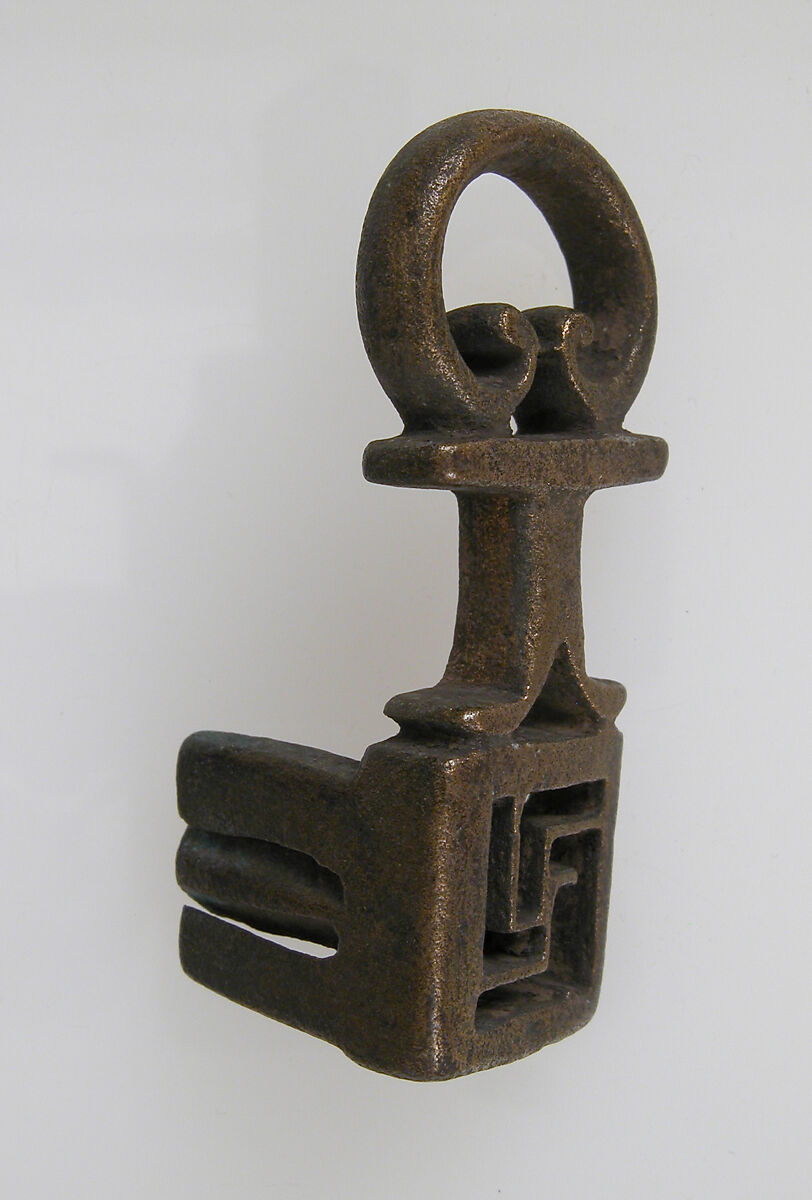 Key, Copper alloy, Roman
