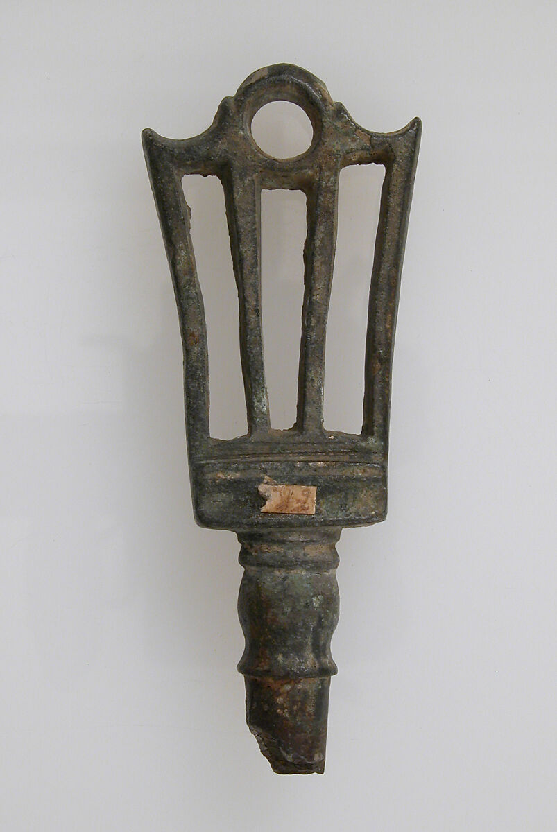 Key Handle, Copper alloy, Roman