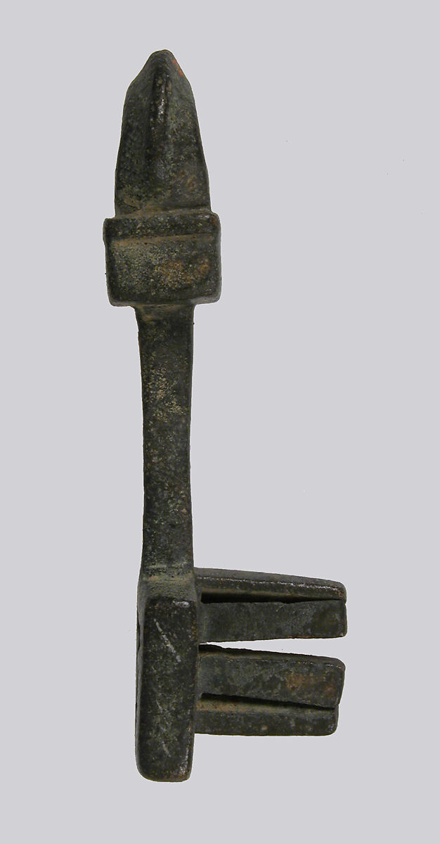 Key, Copper alloy, Roman