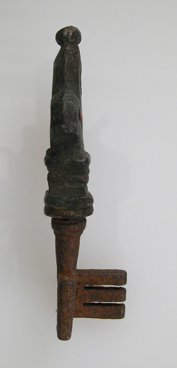 Key, Copper alloy, iron, Roman