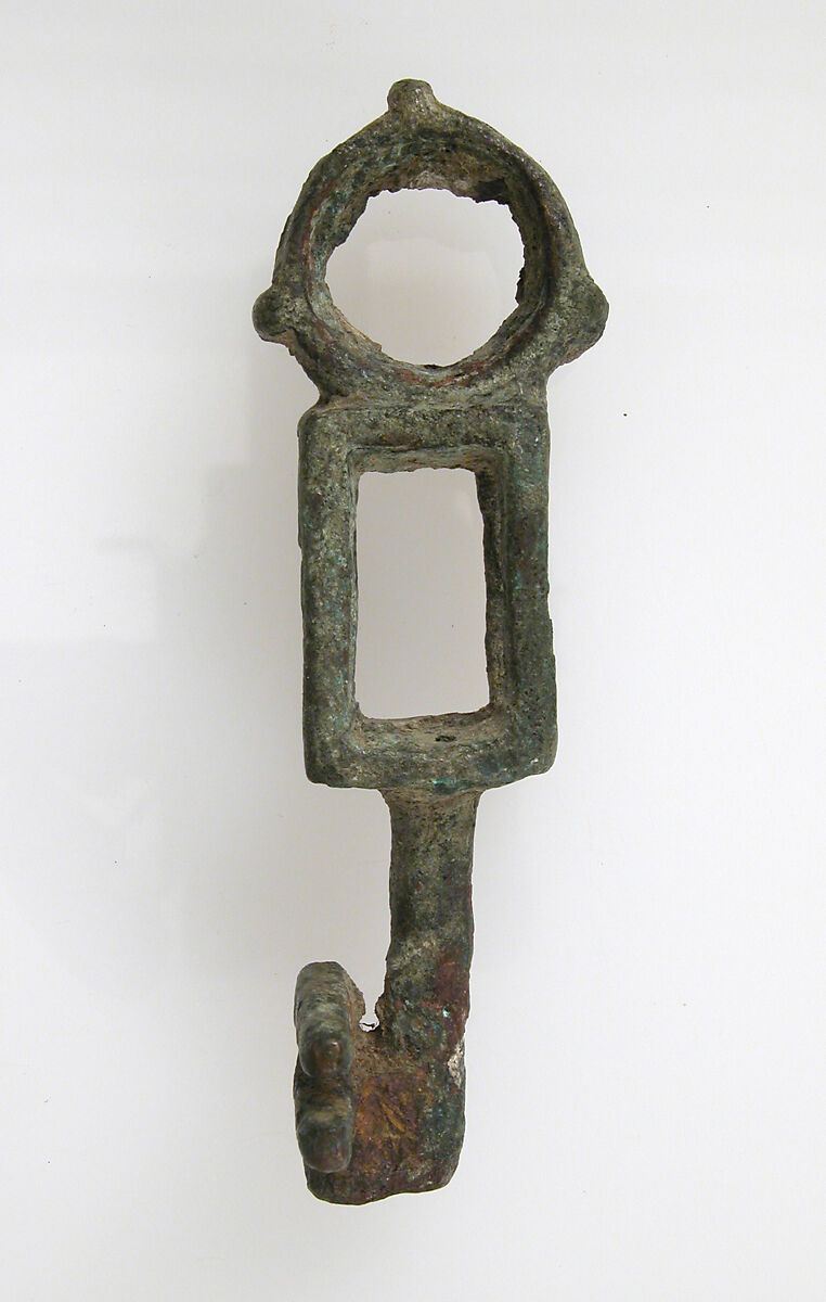 Key, Copper alloy, Roman