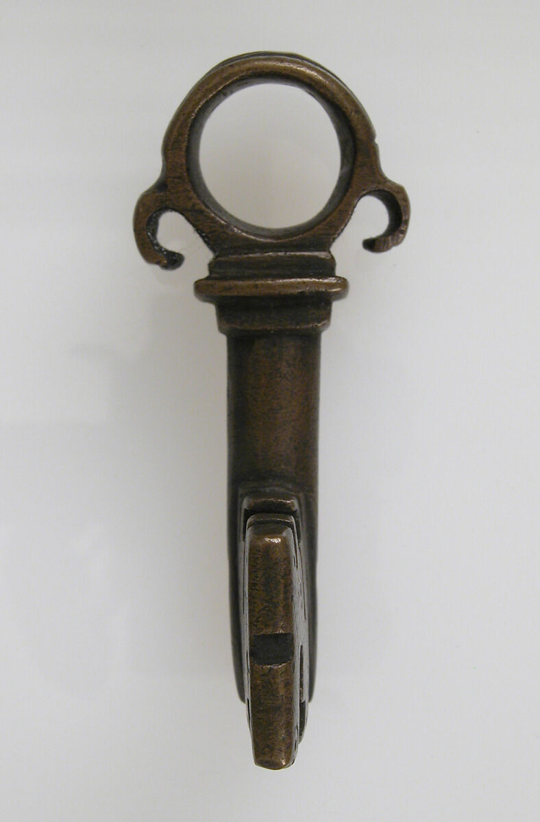 Key, Copper alloy, Roman