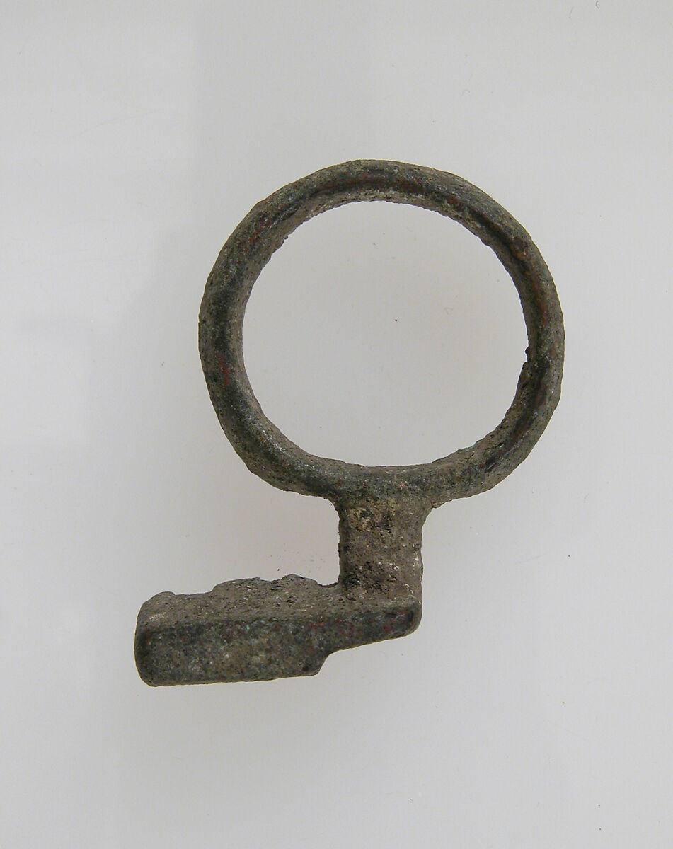 Key, Copper alloy, Roman