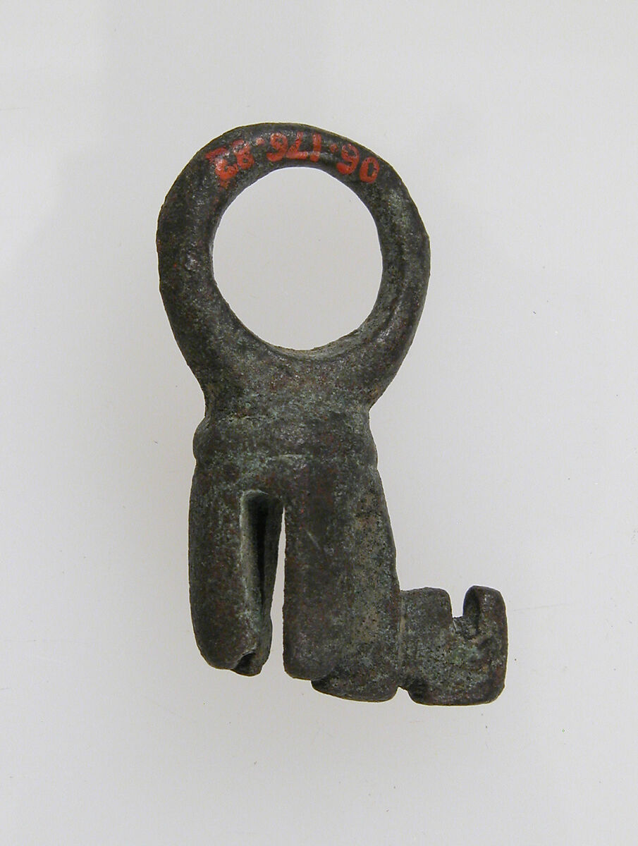 Key, Copper alloy, Roman