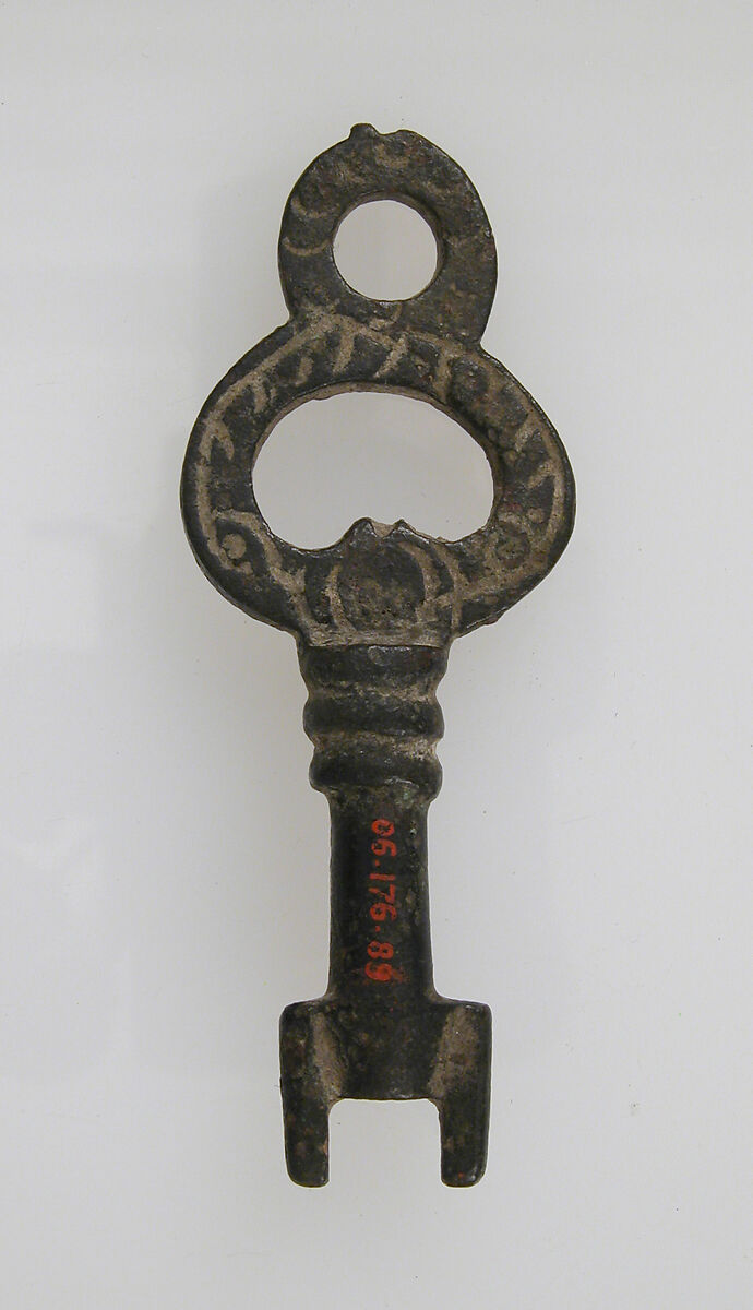 Key, Copper alloy, Roman 