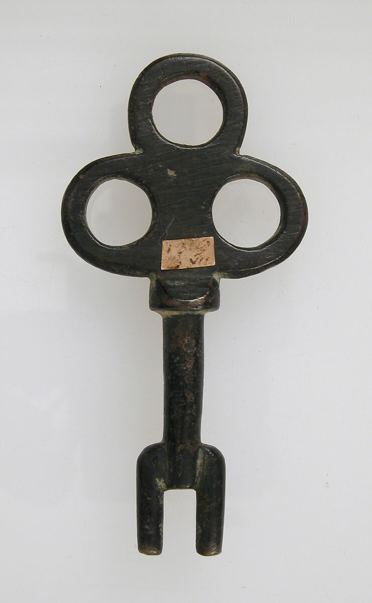 Key, Copper alloy, Roman